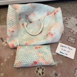 Naghedi large st barths tote